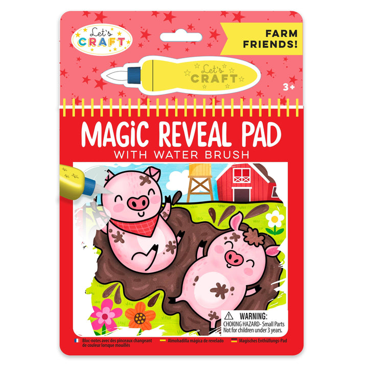 Bright Stripes - Magic Reveal Pads - Awesome Animals