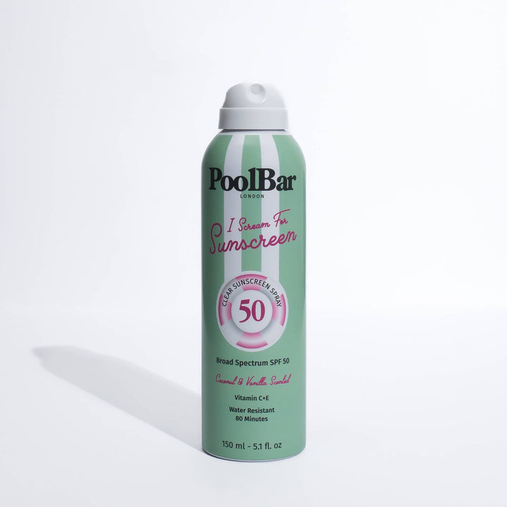 PoolBar London - SPF 50 Clear Sunscreen Spray