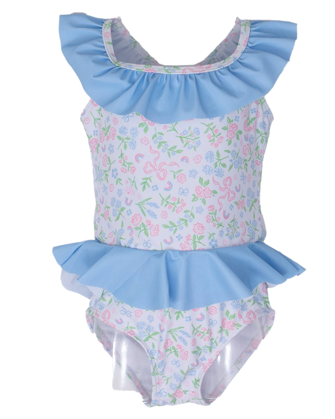 Grand Lagoon Ditsy Bow One Piece Swim