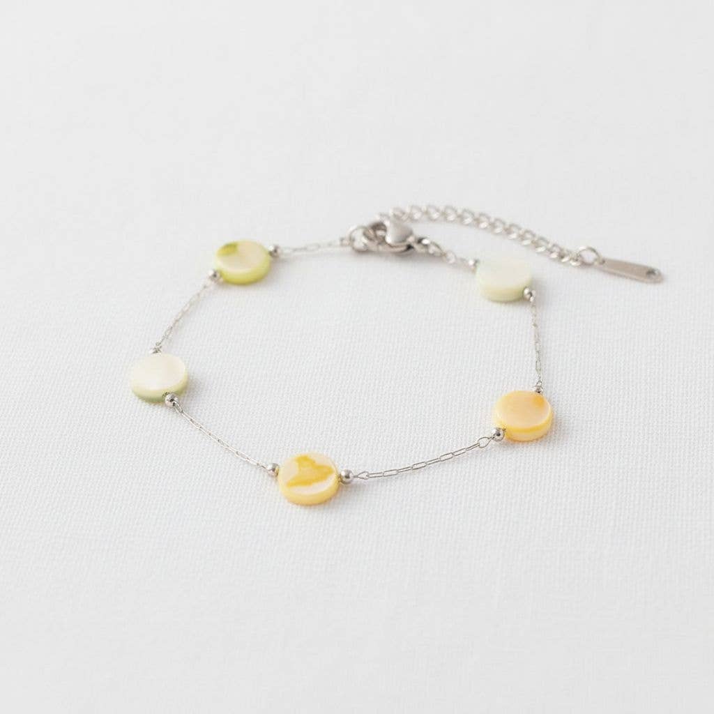 paperln - Pearl Heart Shell Necklace: A23