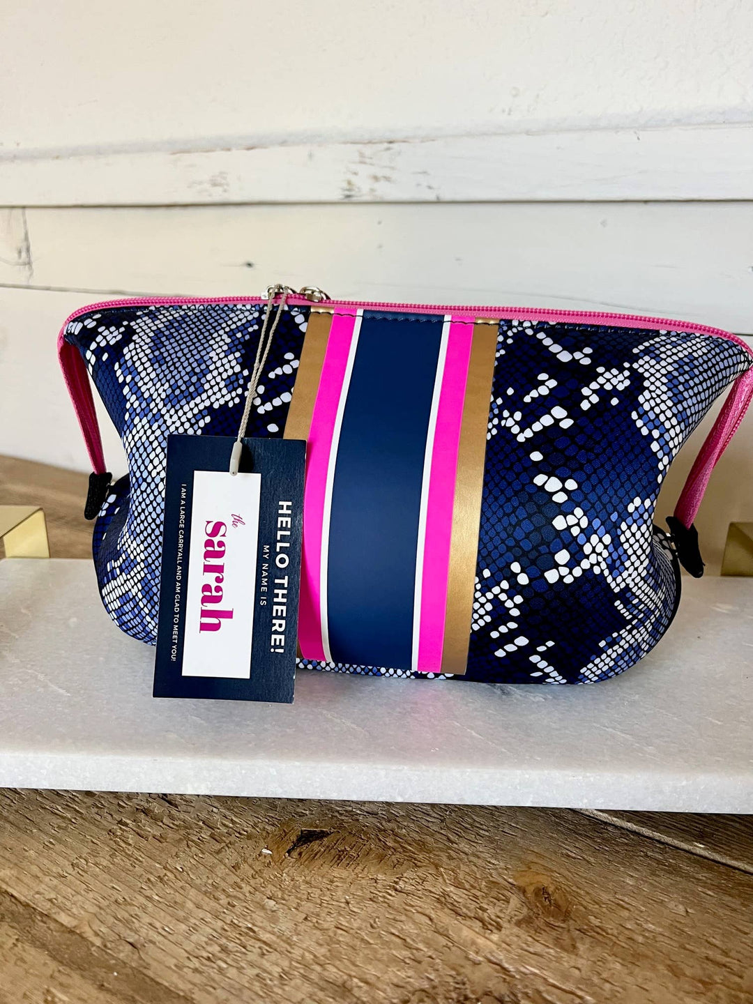 TAYLOR GRAY - The Sarah Large Neoprene Makeup Bag | shoptaylorgray