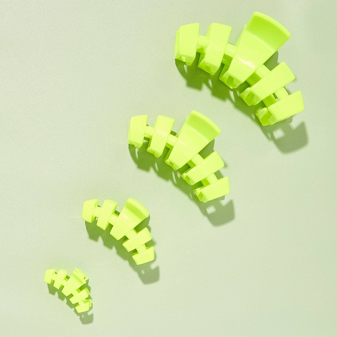 TELETIES - Classic Hair Clip | Large | Summer Brights