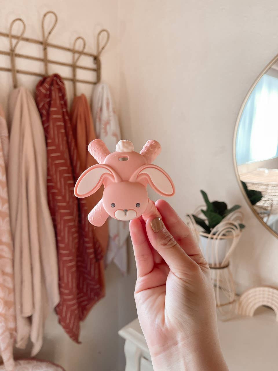 Itzy Ritzy - Ritzy Teether™ Baby Molar Teether: Bunny