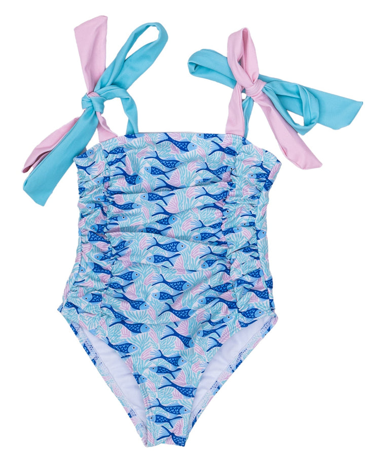 Sunnyside Fishy Friends One Piece Swimsuit