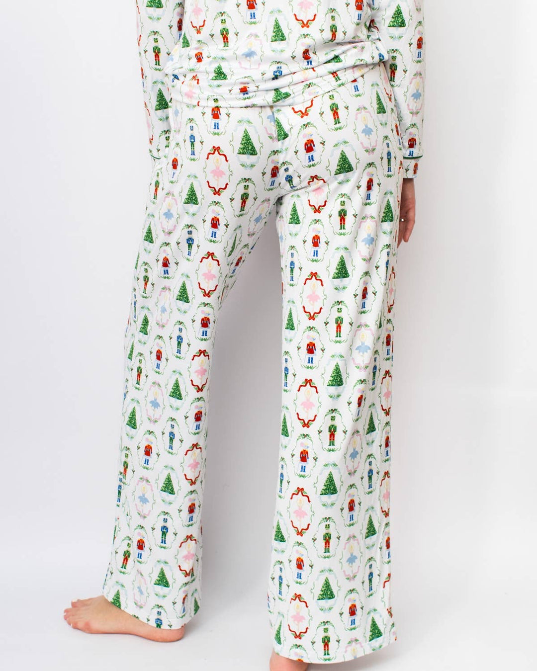 The Royal Standard - Nutcracker Waltz Sleep Pants   White/Multi   -Asst.: XSmall
