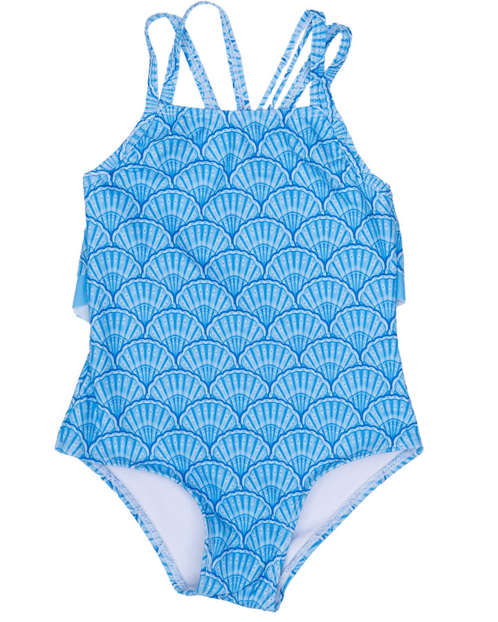 Laguna Blue Shells One Piece Swimsuit