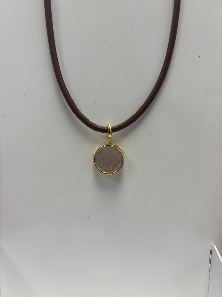 Vegan Leather Necklace