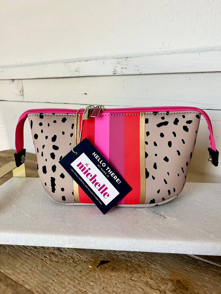 TAYLOR GRAY - The Michelle Small Neoprene Makeup Bag | shoptaylorgray