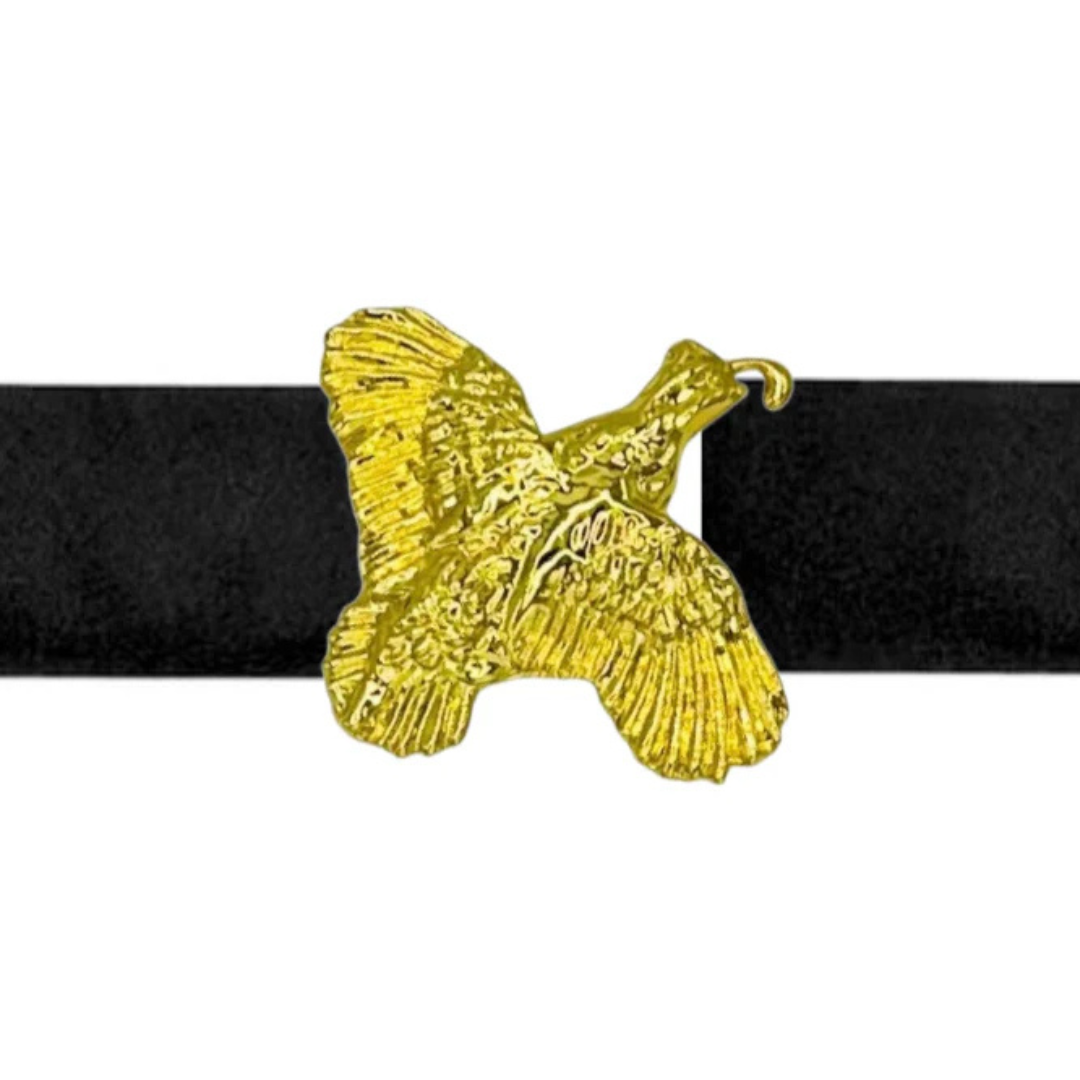 Garland - Pheasant Interchangeable Belt Buckle w/ Gold Finish