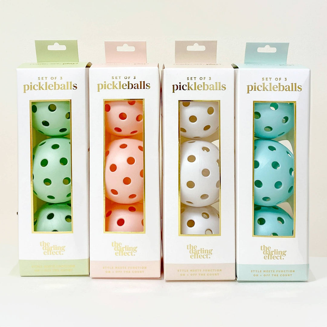 The Darling Effect - Pickleball Ball Set-Pink