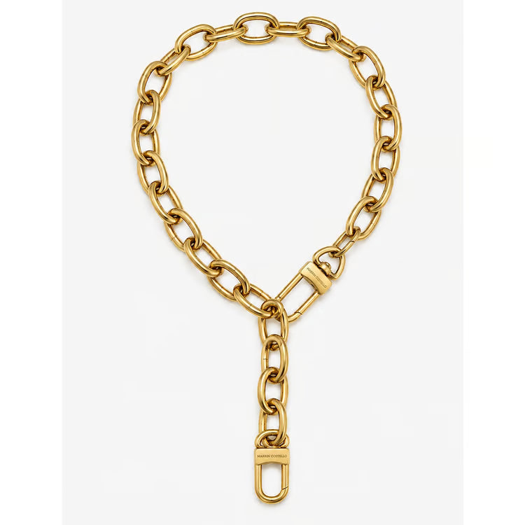 IRIS LARIAT - two in one - GOLD