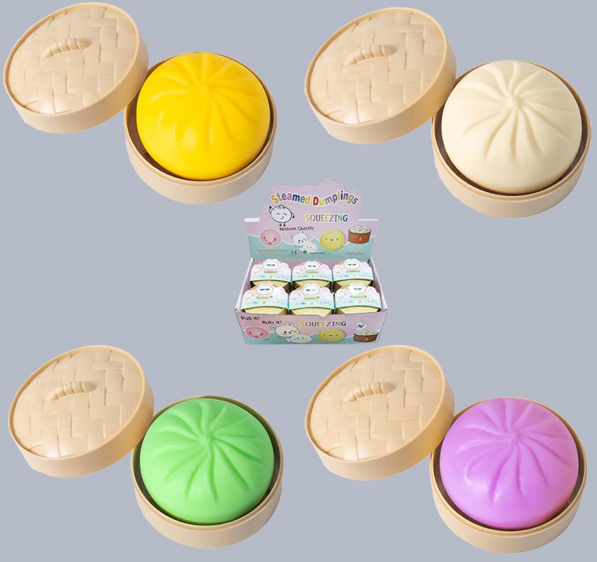3.25" Dough Doughs Pastel Squeezy Dumpling Large