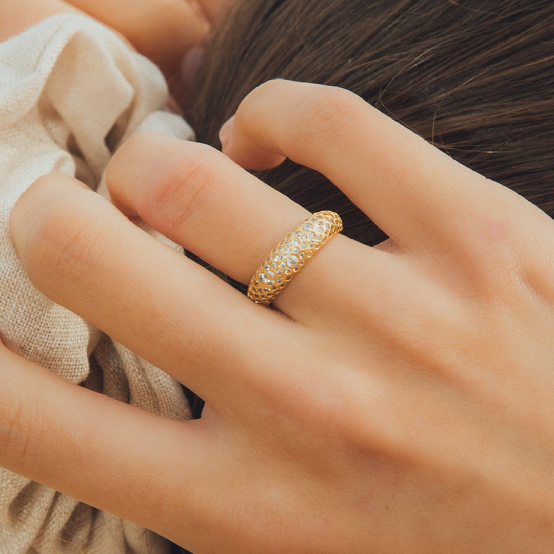Agapée Jewelry - Astria Ring | Jewelry Gold Gift Waterproof