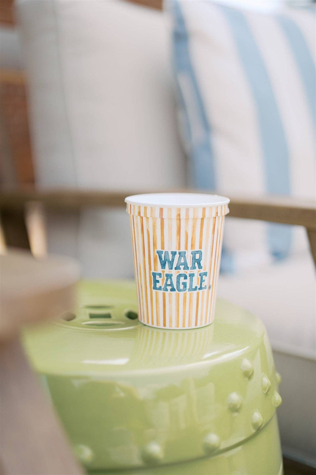 Gracefully Made Art - Auburn "War Eagle" Stadium Cup Set