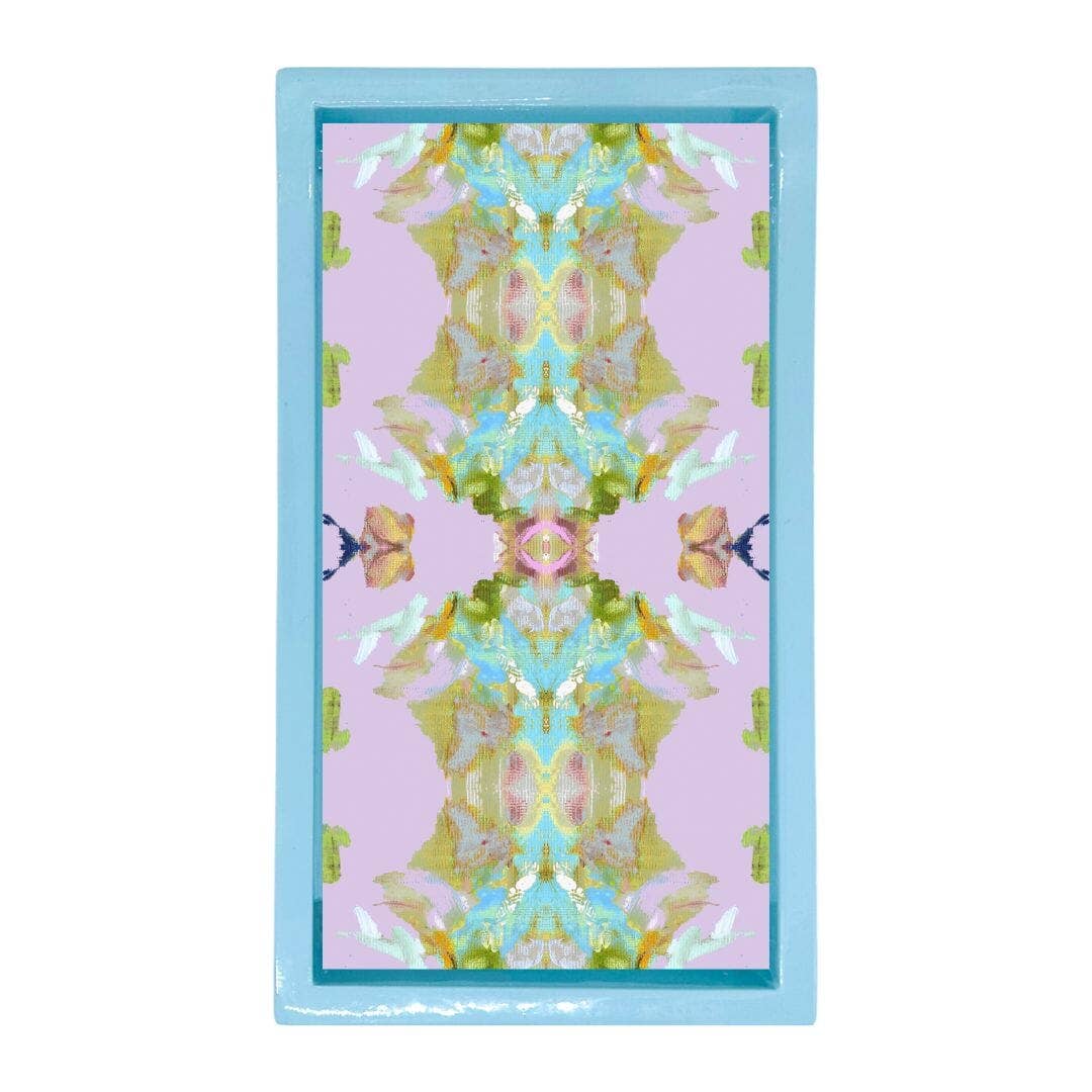 Laura Park Designs - Light Blue Bamboo Guest Towel Holder: One Size