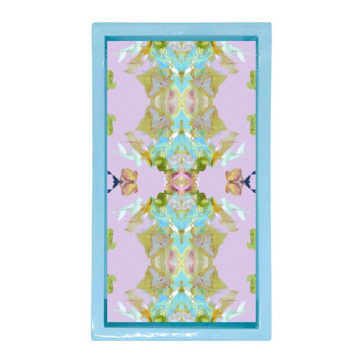 Laura Park Designs - Light Blue Bamboo Guest Towel Holder: One Size