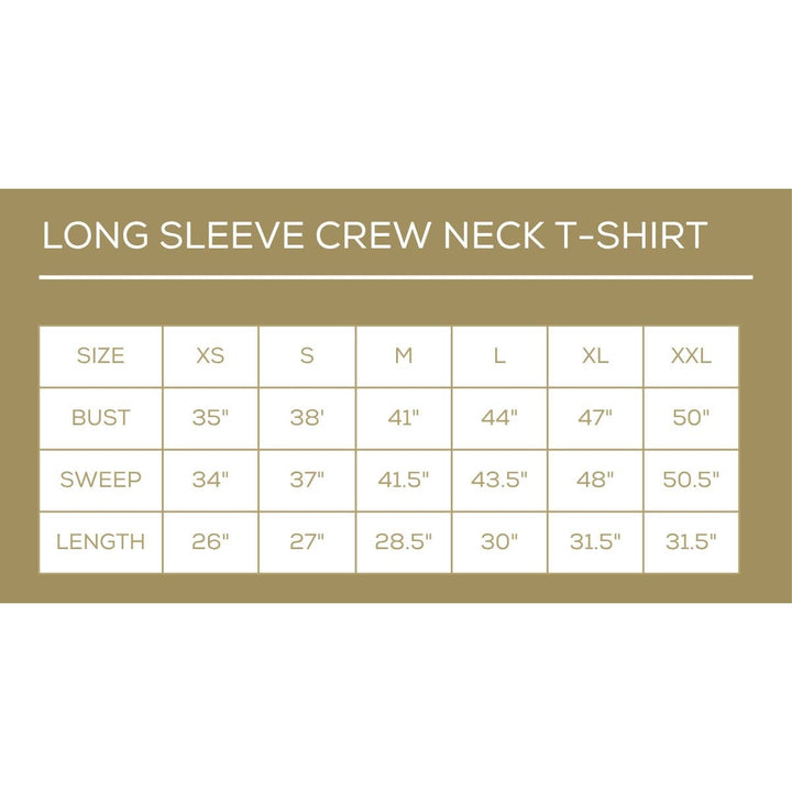 The Royal Standard - Whimsical Wonders Long Sleeve Crew Neck T-Shirt   Blue/Multi   -Asst.: XLarge