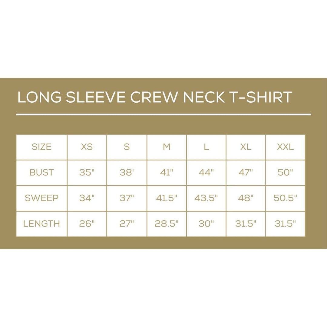 The Royal Standard - Whimsical Wonders Long Sleeve Crew Neck T-Shirt   Blue/Multi   -Asst.: Large