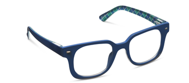 Glossary - Navy/Plaid