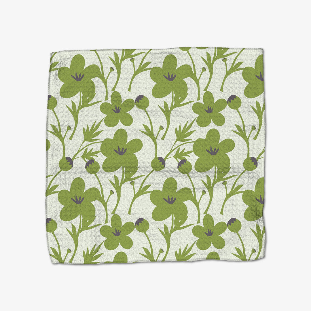 Geometry - Spring Bouquet Dishcloth