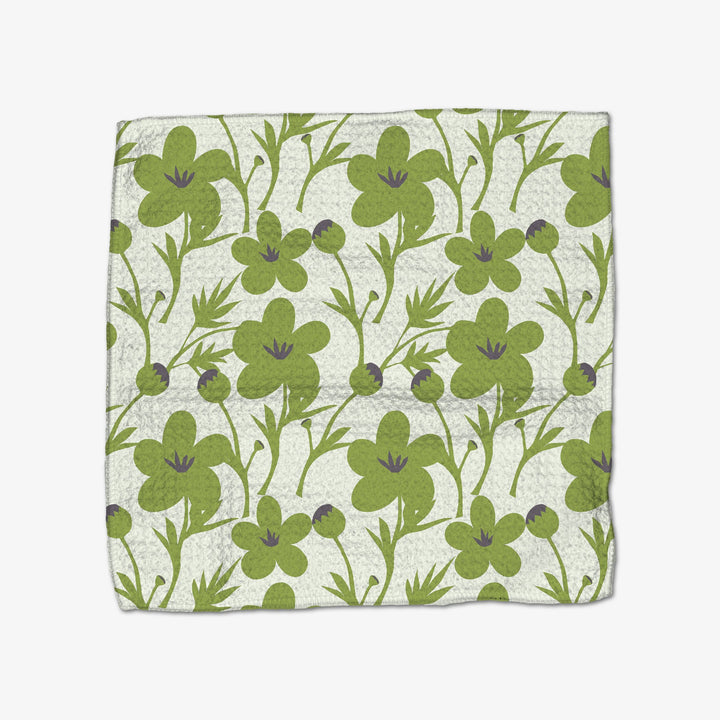 Geometry - Spring Bouquet Dishcloth