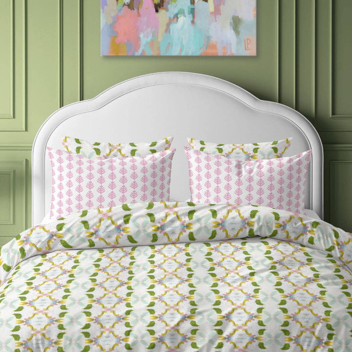 Laura Park Designs - Dogwood Duvet Cover Set: Twin, 3-Piece Set