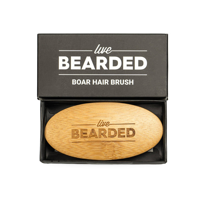 Live Bearded - Boars Hair Beard Brush