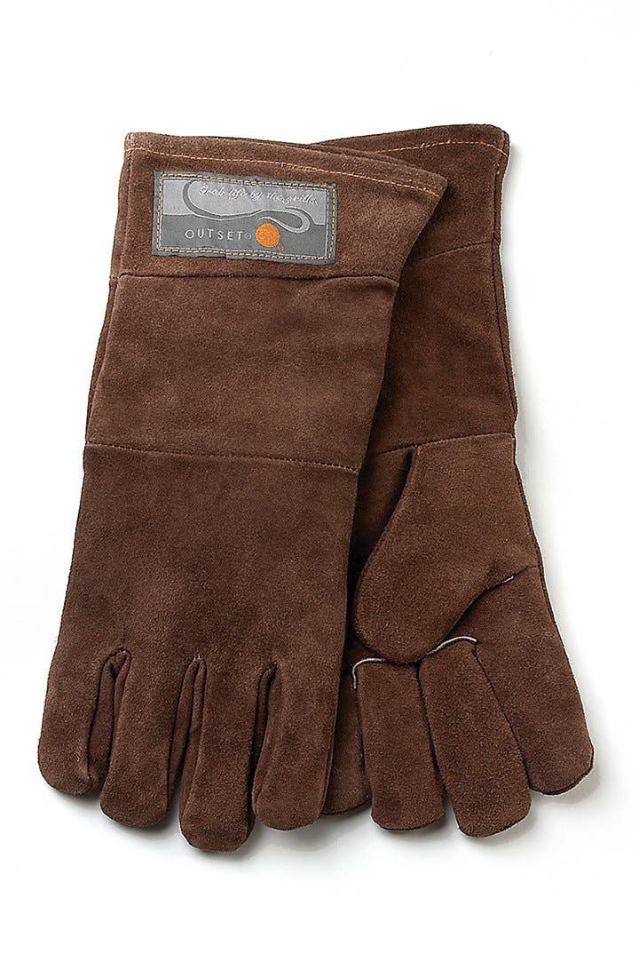 Fox Run Brands - Leather Grill Gloves