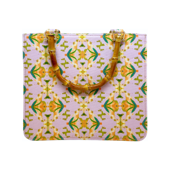 Laura Park Designs - The "Elle" Bag, English Garden Lavender: One Size