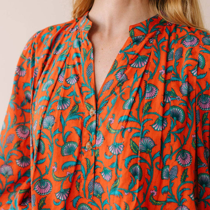 Sunshine Tienda - Wildflower Tango Lilly Dress: L
