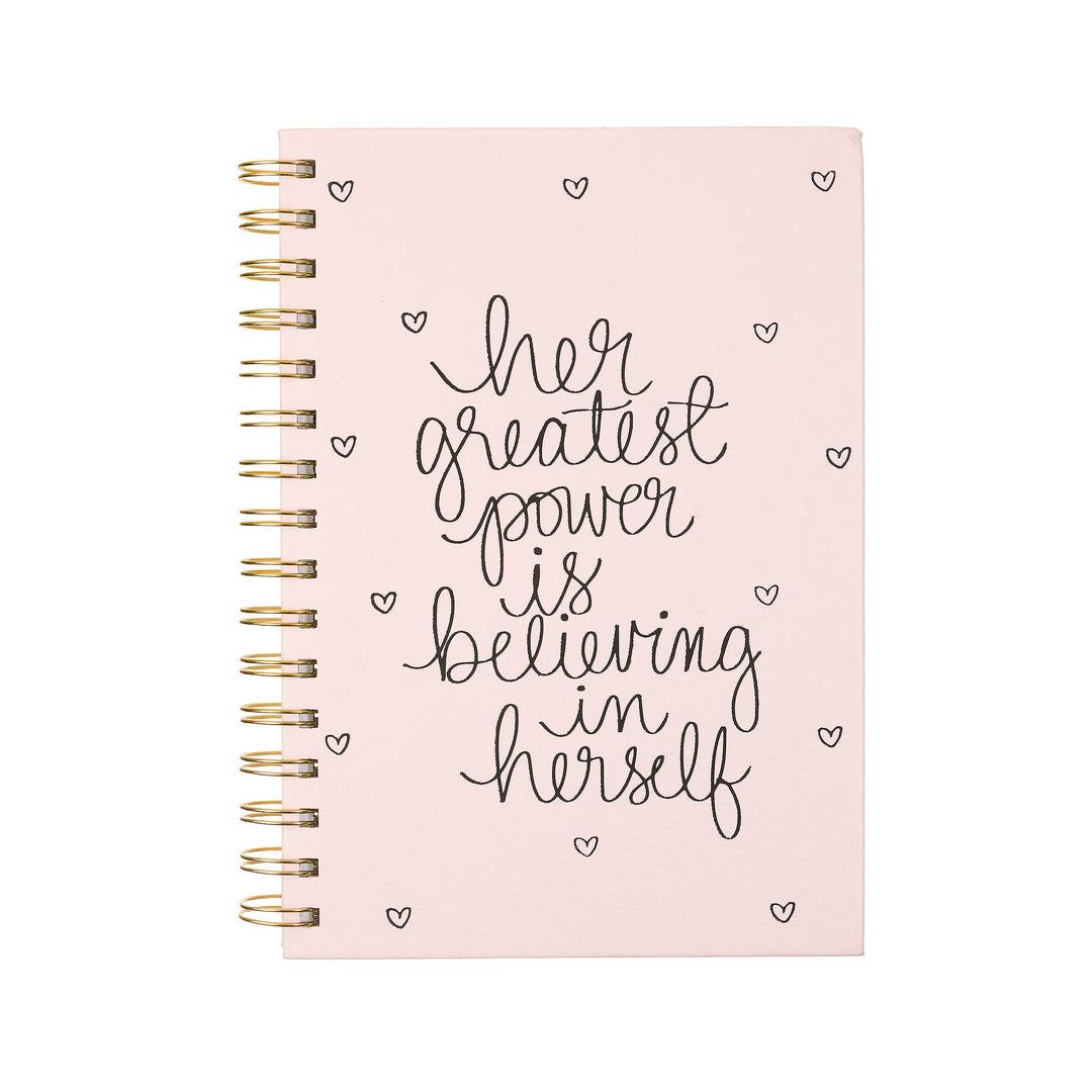 Eccolo - Her Greatest Power Spiral Journal
