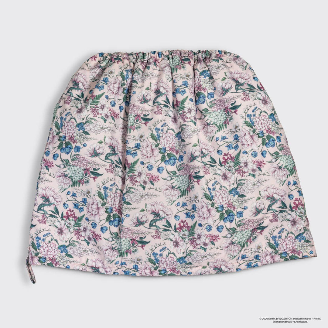 KITSCH - Bridgerton x Kitsch Satin-Lined Flexi Shower Cap in Wisteria