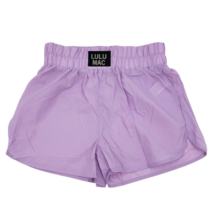 Girlie Girl Originals - DD-SHORT LAVENDER LULU MAC SOLID SHORTS: LAVENDER / XSmall