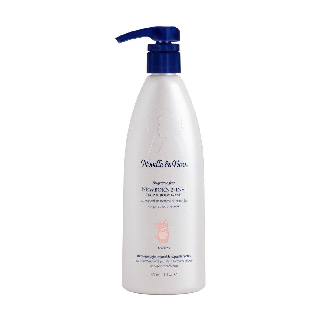 Noodle & Boo, Inc. - Newborn 2-in-1 Hair & Body Wash, Fragrance-Free, 16 oz