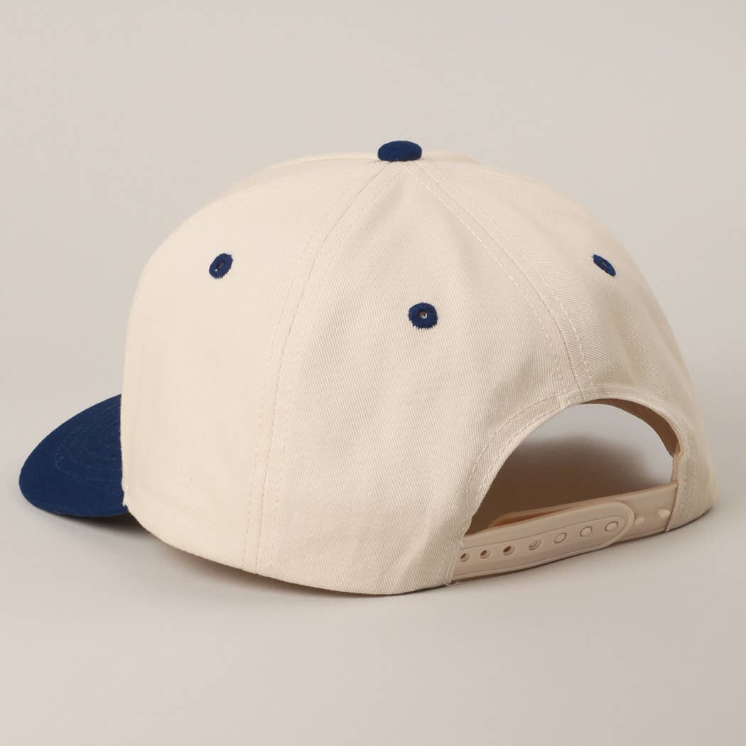 Fashion City - One Nation Under God Two-Tone Trucker Hat: NATURAL/RED / ONE SIZE