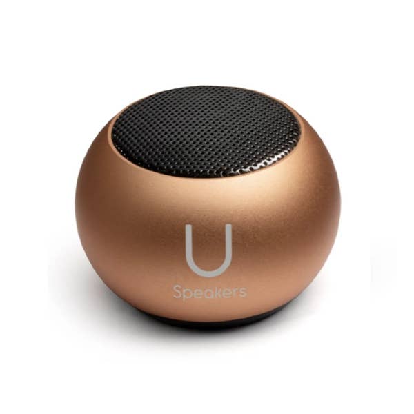 FashionIt - U Mini Portable Bluetooth Speaker Classic Rose Gold