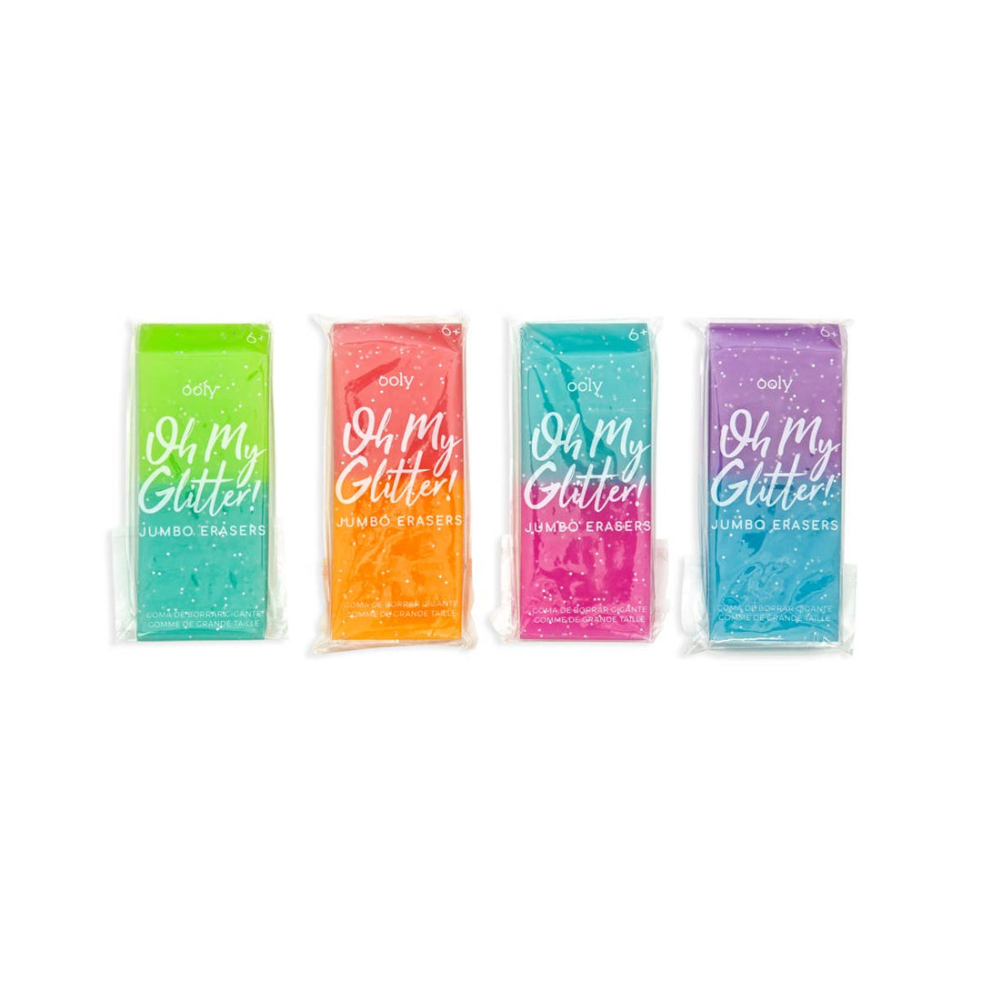 OOLY - Oh My Glitter! Jumbo Erasers