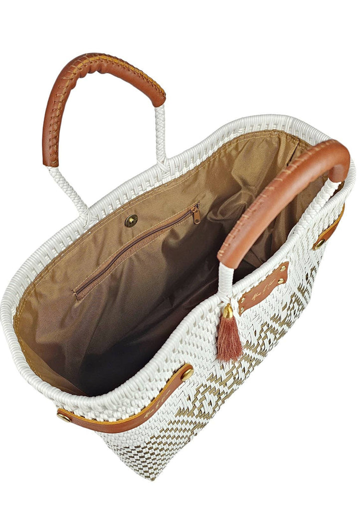 Mavis by Herrera - Less Pollution Convertible Handbag- French Gold