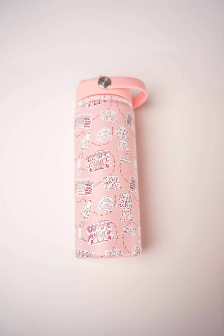 Gracefully Made Art - Alabama 18 oz Insulated Water Bottle