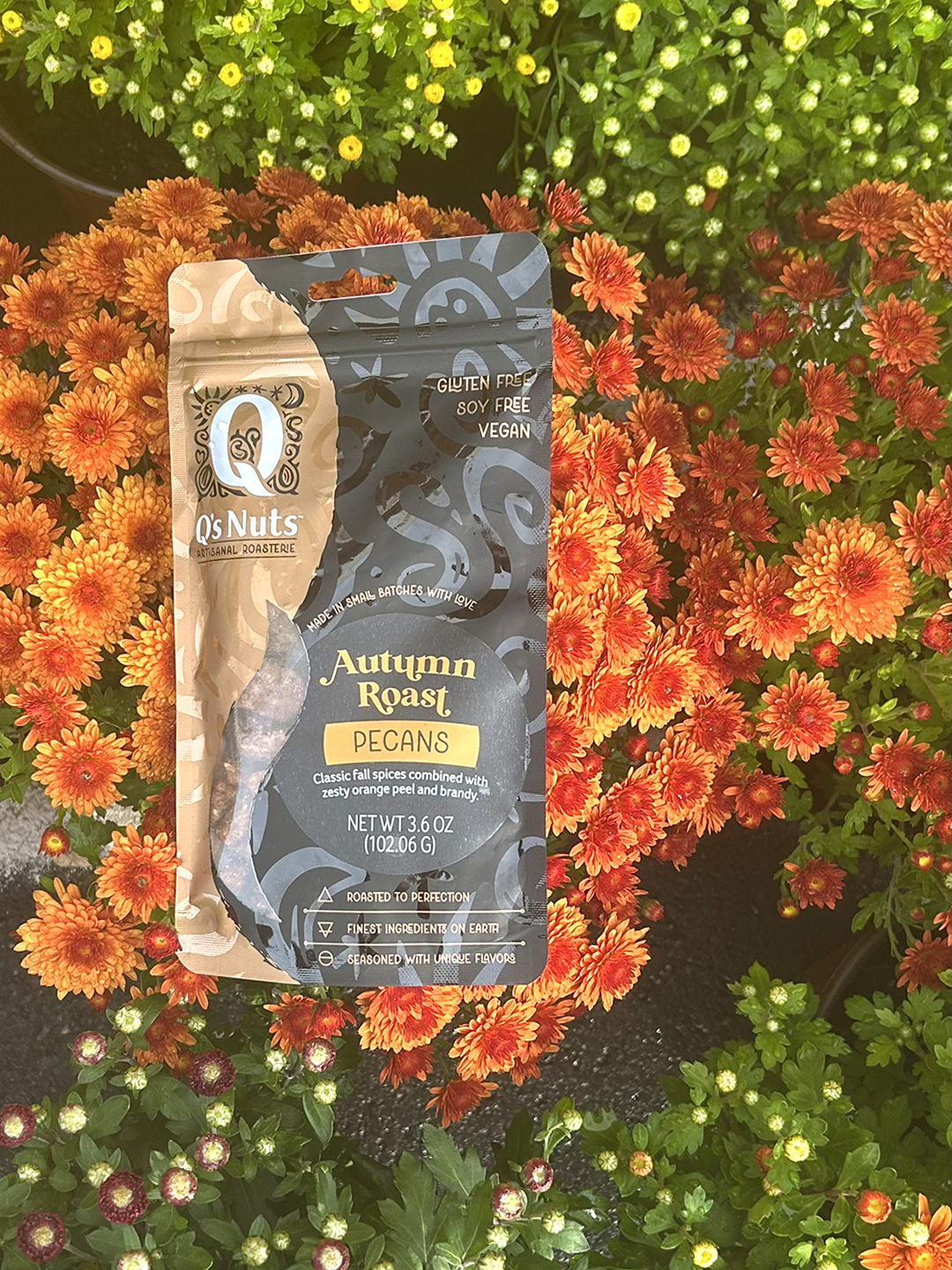 Q's Nuts, LLC - 1.8 oz Maple Bourbon Pecan