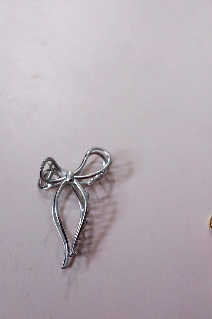 KAXI - THE METAL BOW CLAW ( 13 COLORS ): YELLOW GOLD