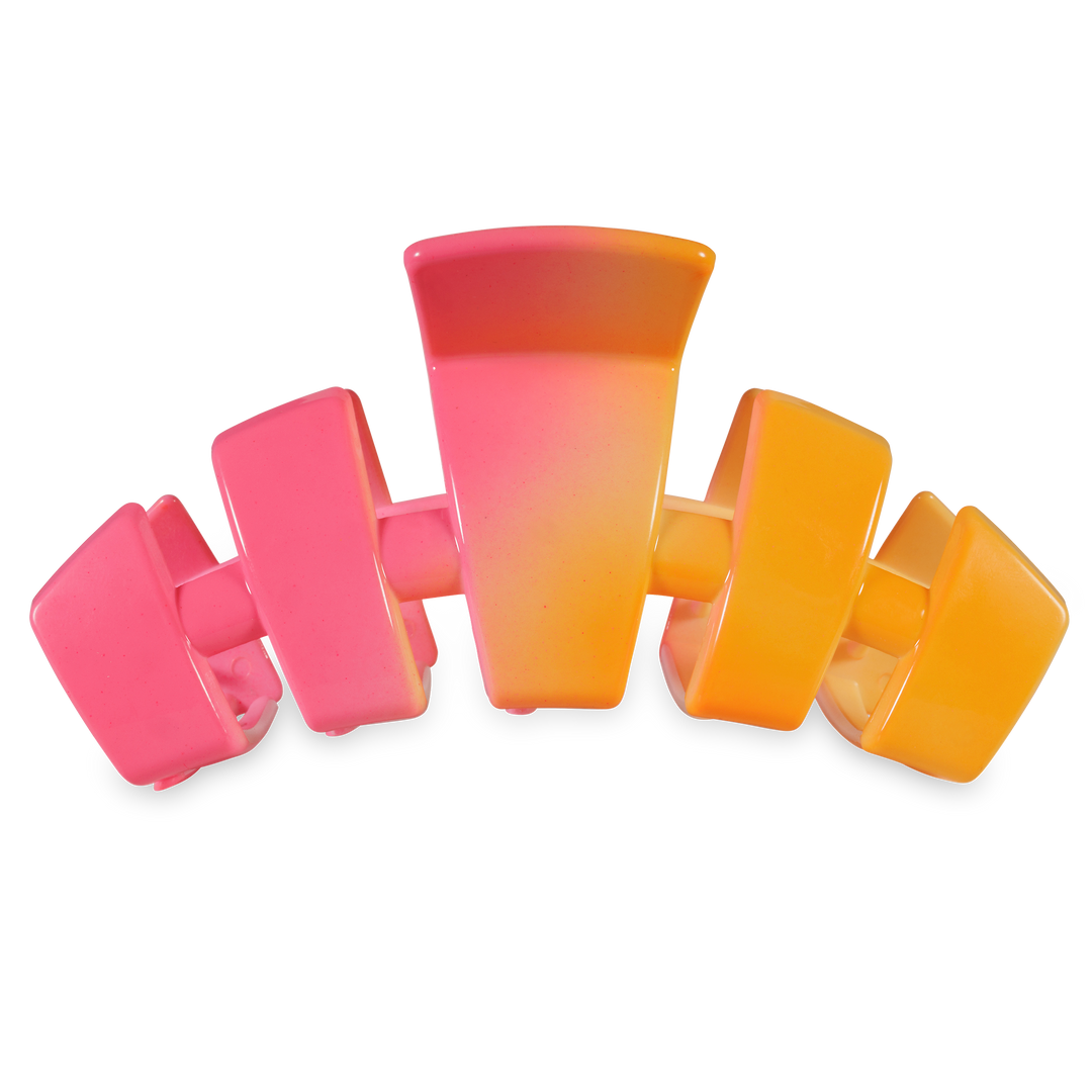 TELETIES - Classic Hair Clip | Large | Day Rave