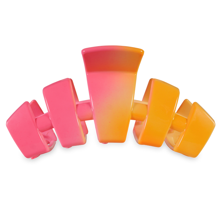 TELETIES - Classic Hair Clip | Large | Day Rave