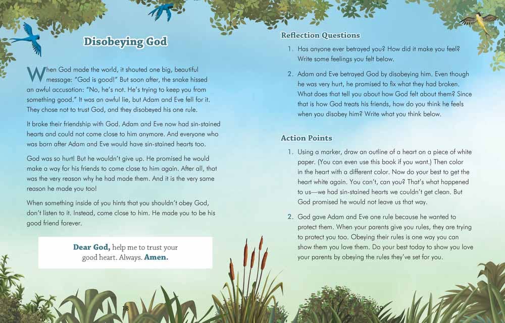 Harvest House Publishers Gift & Specialty Books - The Complete Illustrated Children's Bible Devotional: Flexibound / English