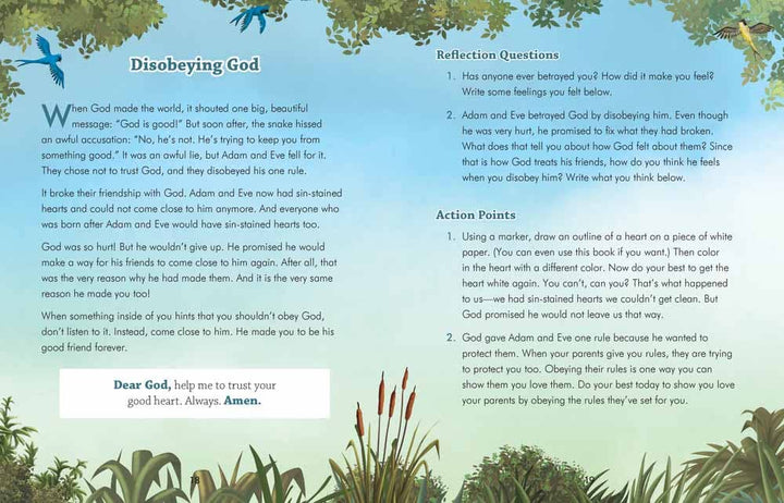 Harvest House Publishers Gift & Specialty Books - The Complete Illustrated Children's Bible Devotional: Flexibound / English