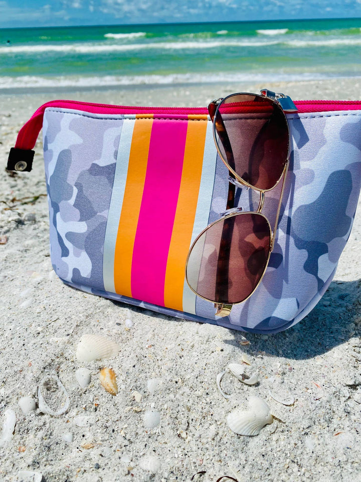 TAYLOR GRAY - The Olivia Small Neoprene Makeup Bag | shoptaylorgray