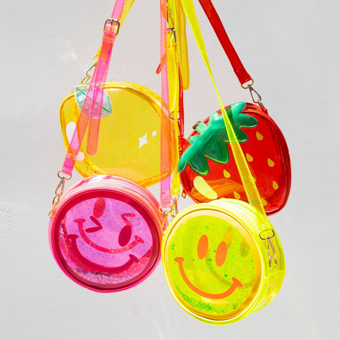 NEW! Jelly Handbag - Pink Winky Face 😉