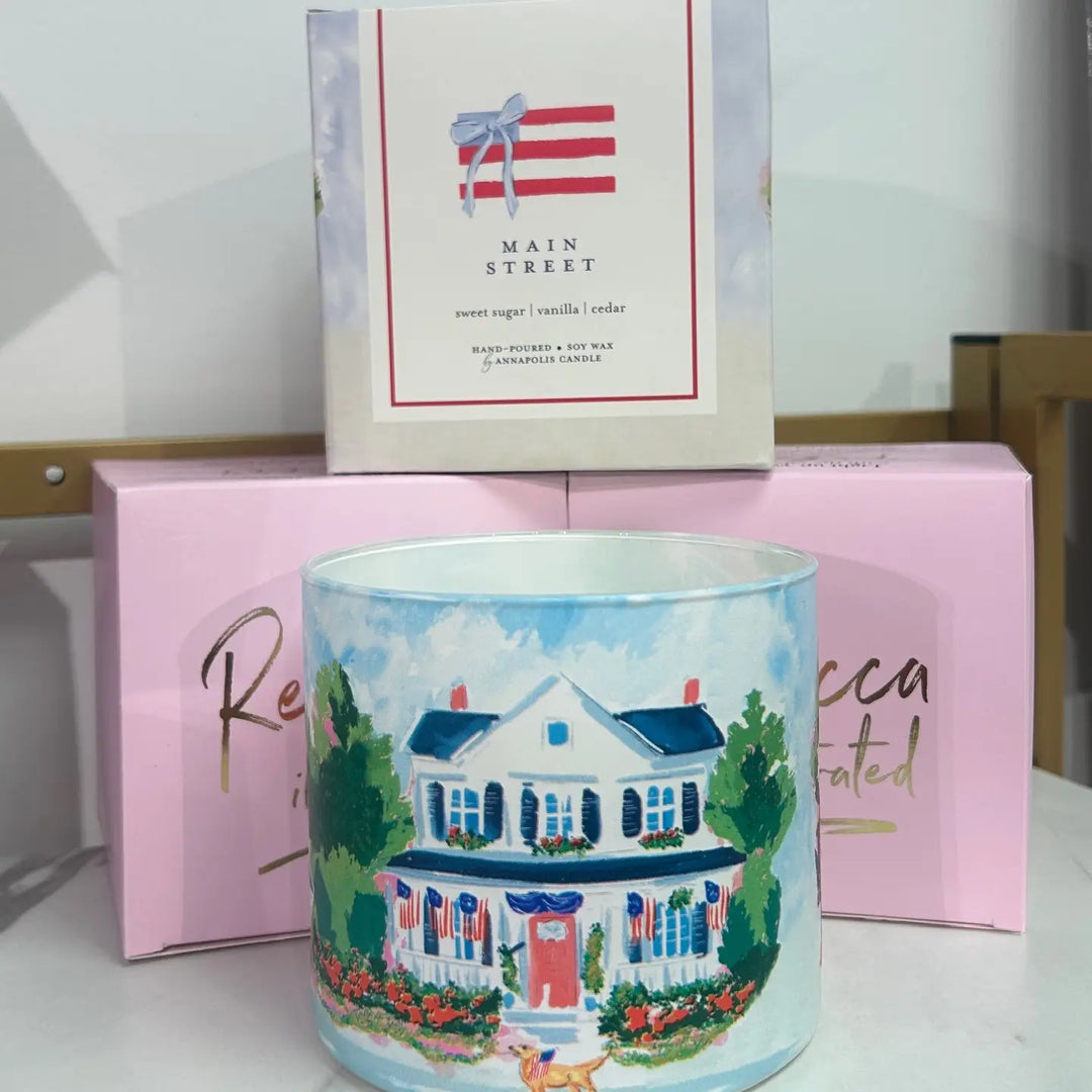 Rebecca Illustrated - Main Street-Candle