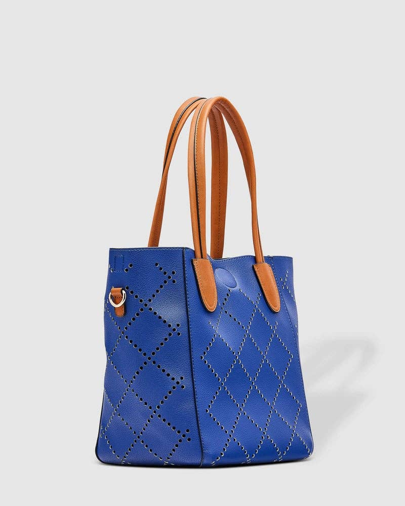 Louenhide - Baby Bermuda Tote Bag: Vegan-Polyurethane / Women-Owned / Putty