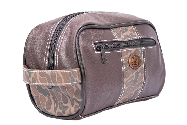 Zep-Pro - Auburn Tigers Men's Camo Dopp Kit.: Brown/Tan